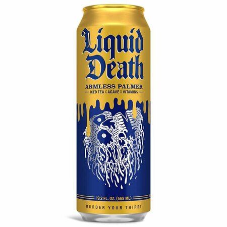 LIQUID DEATH TEA ARMLS PALMER 19.2OZ 700260